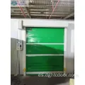 Puerta de alta velocidad de PVC conveniente duradera para fábrica